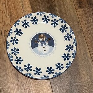 Cameo Stoneware Holiday Plate